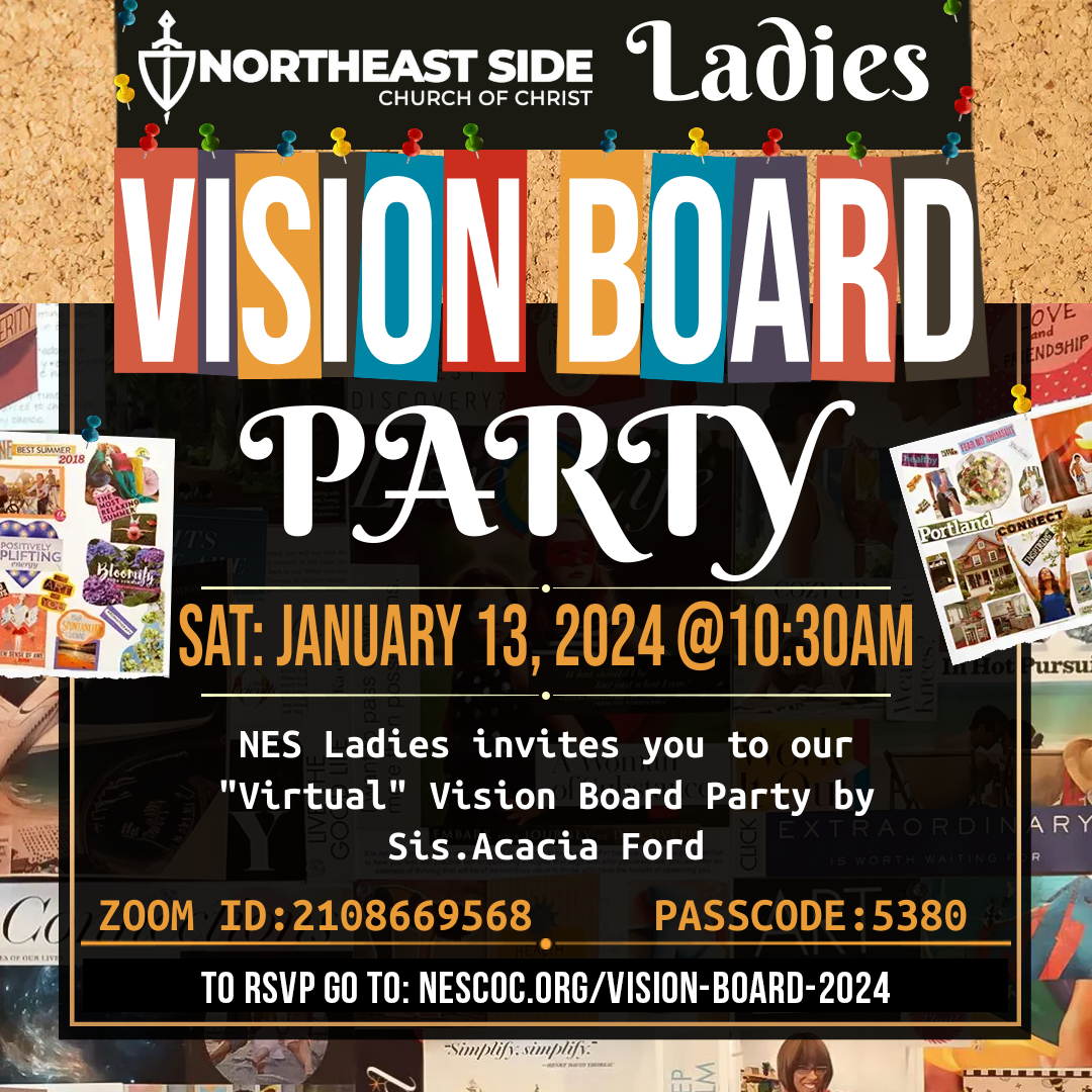 Ladies Vision Board Party 2024